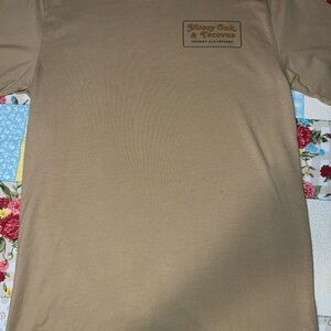 Mossy Oak Tecovas Short Sleeve T Shirt Tan Small
